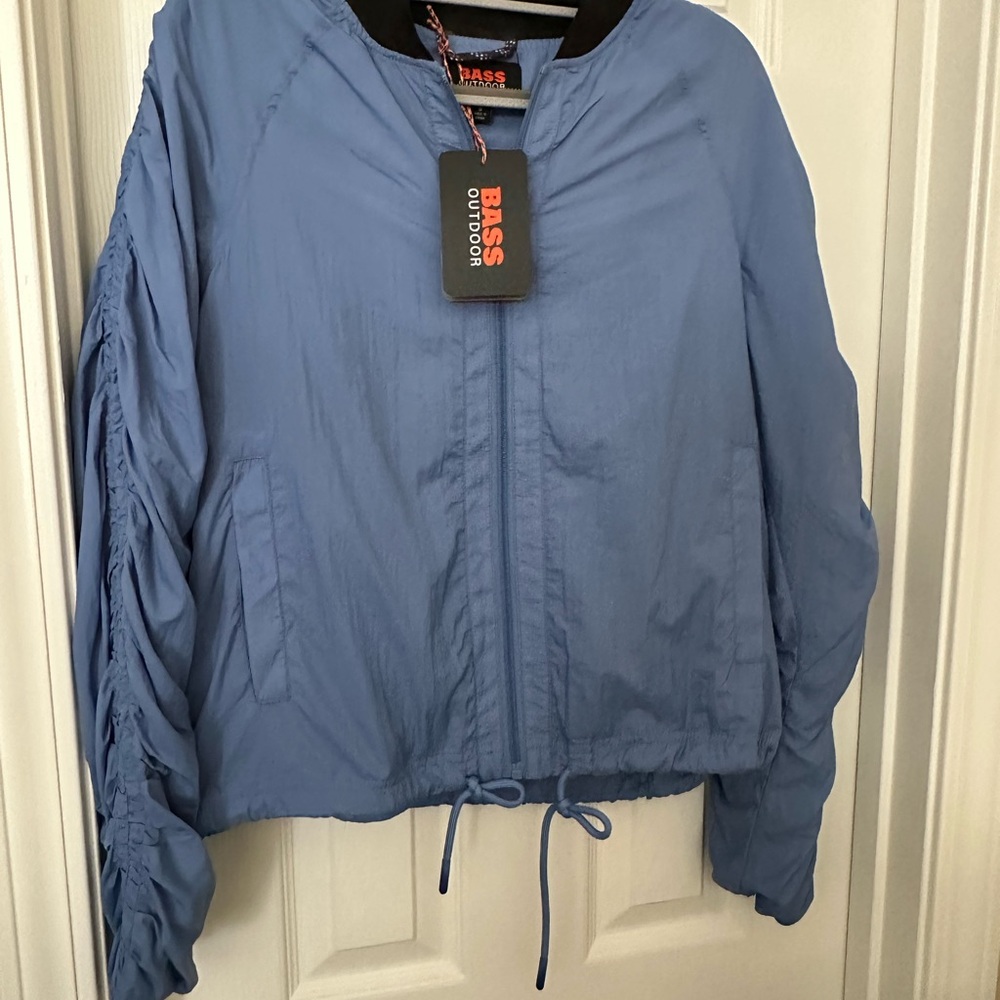 Bass Outdoor Light Blue Bomber Jacket